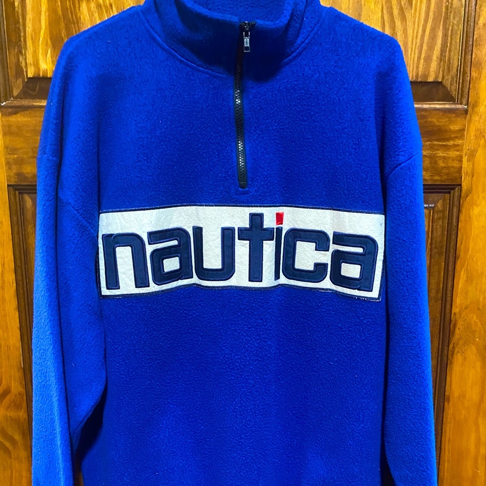 Vintage Nautica Fleece Pullover